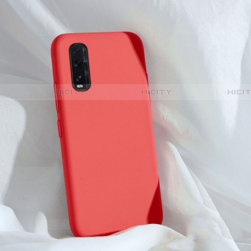 Custodia Silicone Ultra Sottile Morbida 360 Gradi Cover S01 per Oppo Find X2