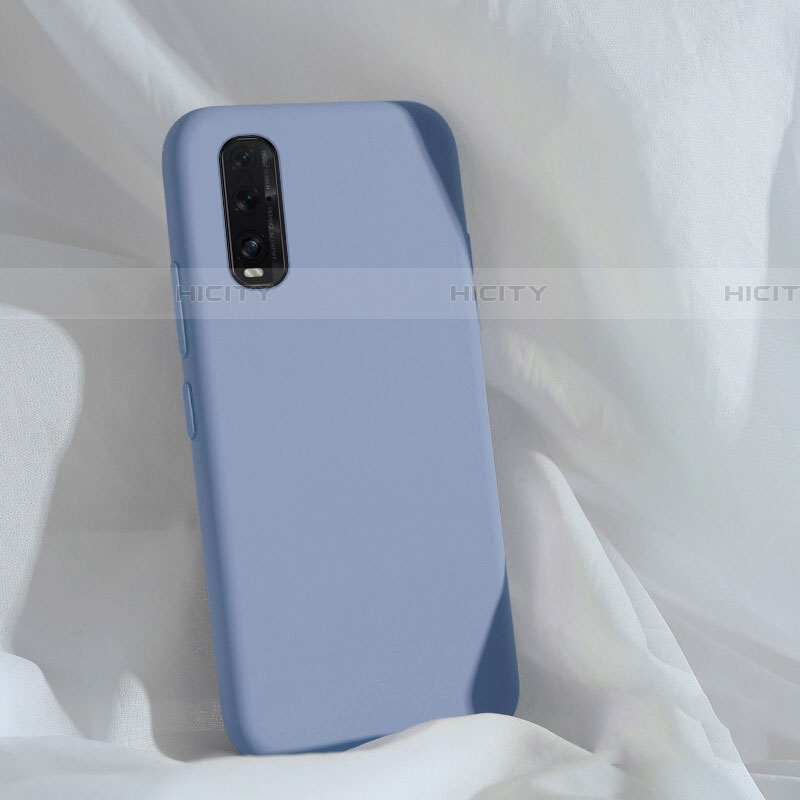 Custodia Silicone Ultra Sottile Morbida 360 Gradi Cover S01 per Oppo Find X2