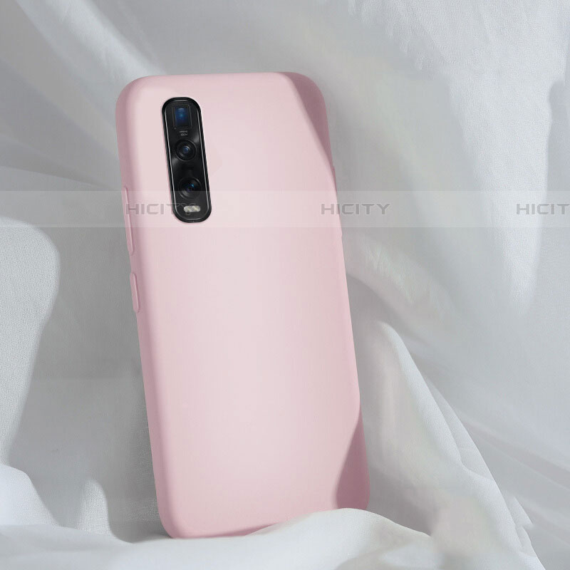 Custodia Silicone Ultra Sottile Morbida 360 Gradi Cover S01 per Oppo Find X2 Pro