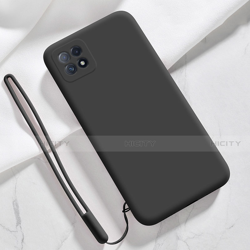 Custodia Silicone Ultra Sottile Morbida 360 Gradi Cover S01 per Oppo Reno4 SE 5G