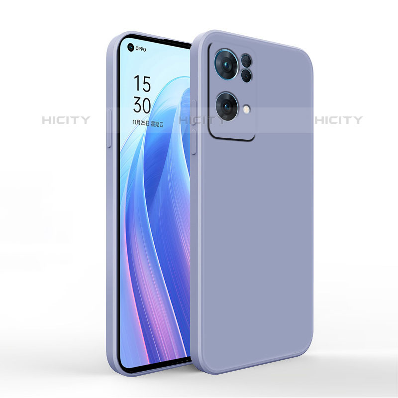 Custodia Silicone Ultra Sottile Morbida 360 Gradi Cover S01 per Oppo Reno7 Pro 5G