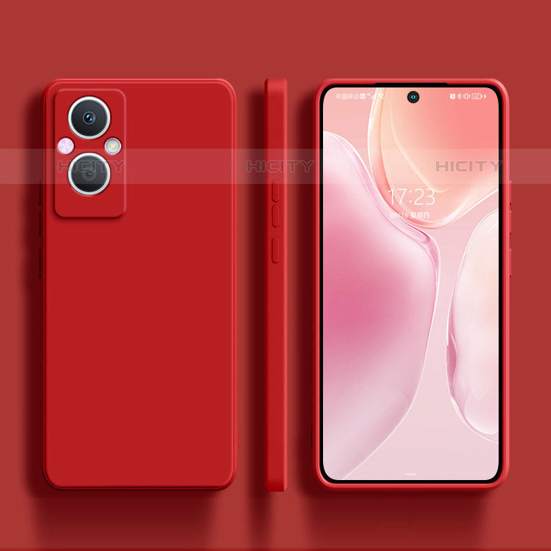 Custodia Silicone Ultra Sottile Morbida 360 Gradi Cover S01 per Oppo Reno8 Lite 5G