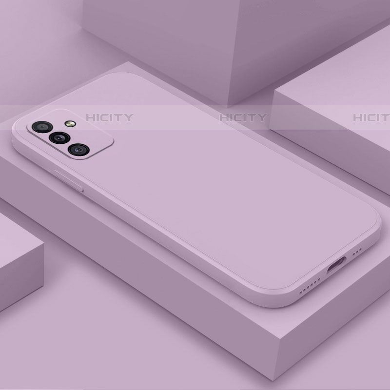 Custodia Silicone Ultra Sottile Morbida 360 Gradi Cover S01 per Samsung Galaxy A05s Lavanda