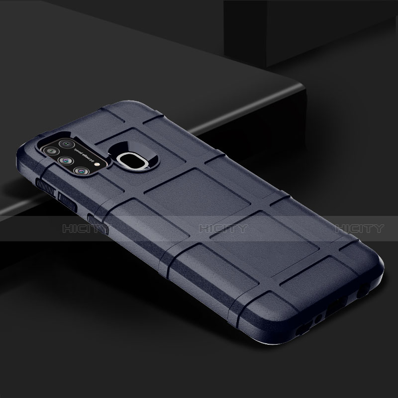 Custodia Silicone Ultra Sottile Morbida 360 Gradi Cover S01 per Samsung Galaxy M21s