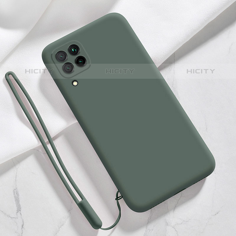 Custodia Silicone Ultra Sottile Morbida 360 Gradi Cover S01 per Samsung Galaxy M53 5G Verde Notte