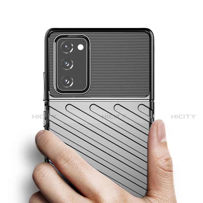 Custodia Silicone Ultra Sottile Morbida 360 Gradi Cover S01 per Samsung Galaxy Note 20 5G