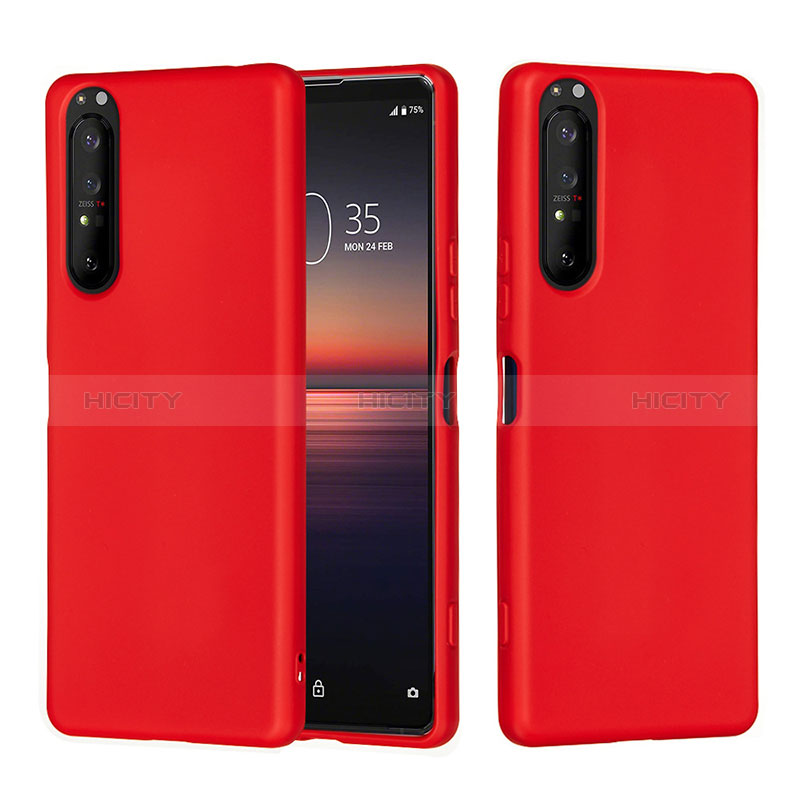 Custodia Silicone Ultra Sottile Morbida 360 Gradi Cover S01 per Sony Xperia 1 II