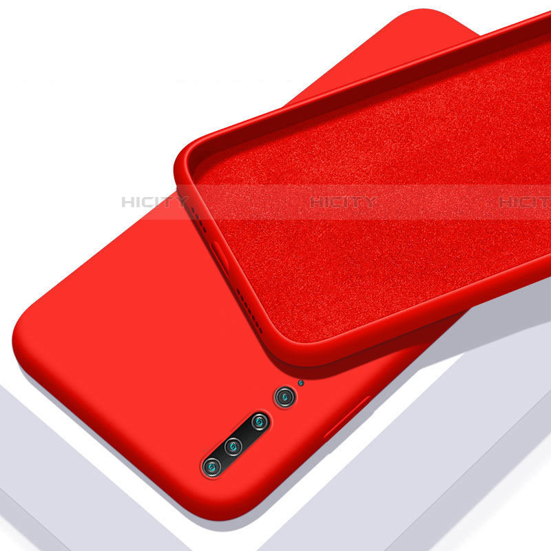 Custodia Silicone Ultra Sottile Morbida 360 Gradi Cover S01 per Xiaomi Mi 10 Rosso