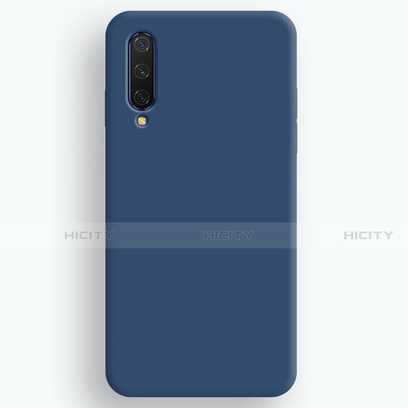 Custodia Silicone Ultra Sottile Morbida 360 Gradi Cover S01 per Xiaomi Mi A3 Blu