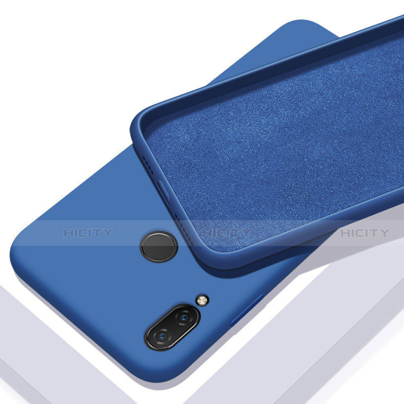 Custodia Silicone Ultra Sottile Morbida 360 Gradi Cover S01 per Xiaomi Redmi Note 7 Pro Blu