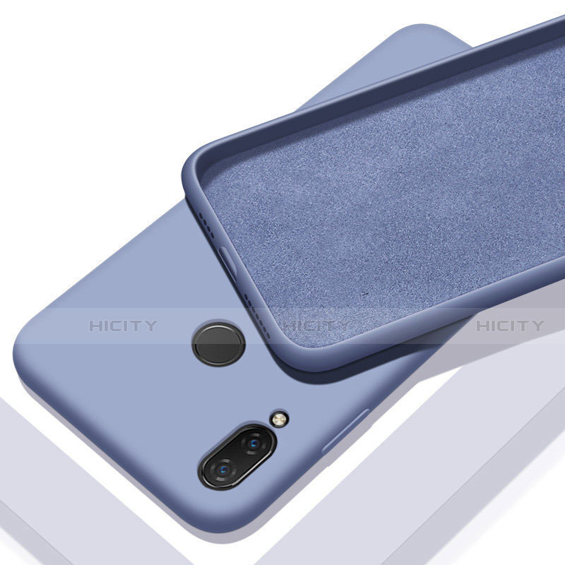 Custodia Silicone Ultra Sottile Morbida 360 Gradi Cover S01 per Xiaomi Redmi Note 7 Pro Cielo Blu