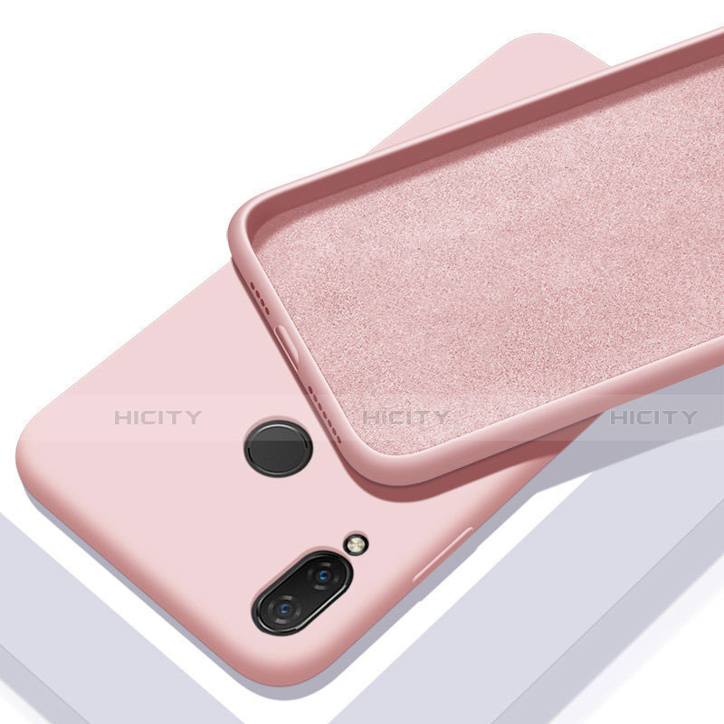 Custodia Silicone Ultra Sottile Morbida 360 Gradi Cover S01 per Xiaomi Redmi Note 7 Pro Oro Rosa