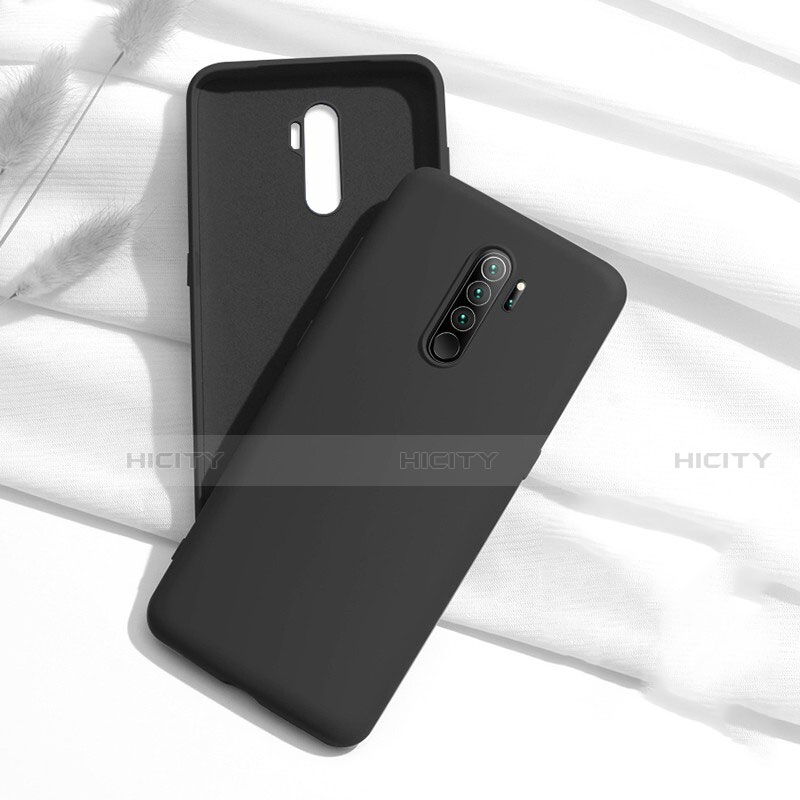 Custodia Silicone Ultra Sottile Morbida 360 Gradi Cover S01 per Xiaomi Redmi Note 8 Pro Nero