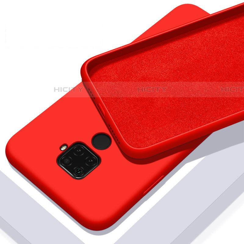 Custodia Silicone Ultra Sottile Morbida 360 Gradi Cover S02 per Huawei Mate 30 Lite Rosso