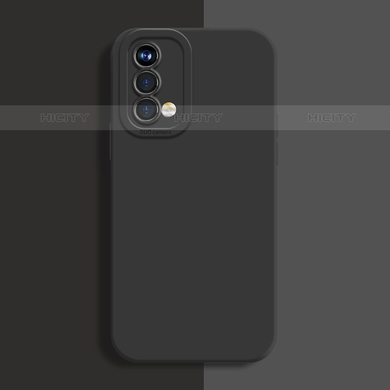Custodia Silicone Ultra Sottile Morbida 360 Gradi Cover S02 per OnePlus Nord N200 5G Nero