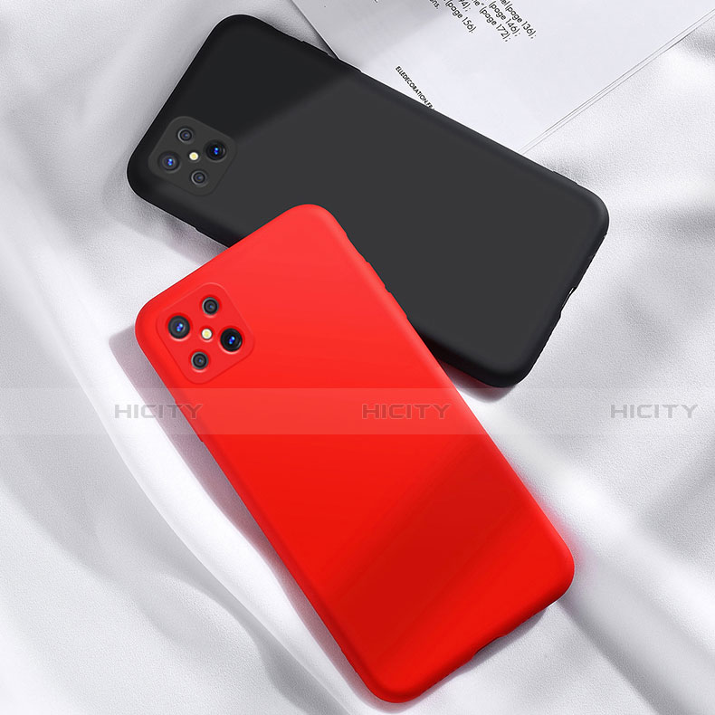 Custodia Silicone Ultra Sottile Morbida 360 Gradi Cover S02 per Oppo Reno4 Z 5G