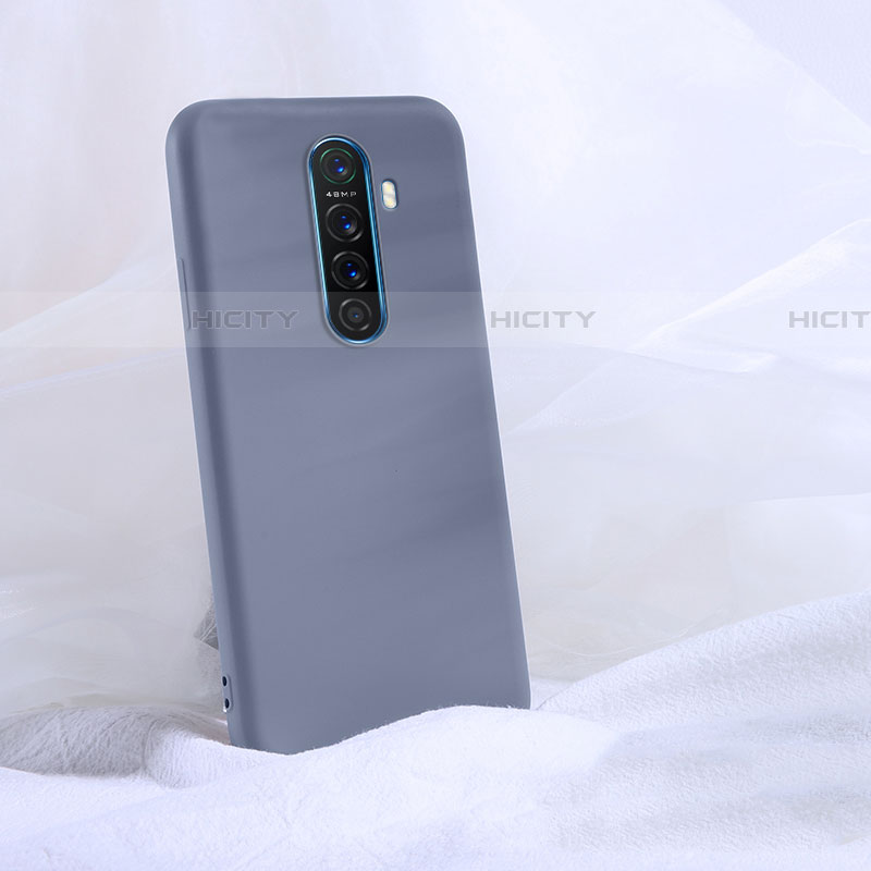 Custodia Silicone Ultra Sottile Morbida 360 Gradi Cover S02 per Realme X2 Pro Grigio