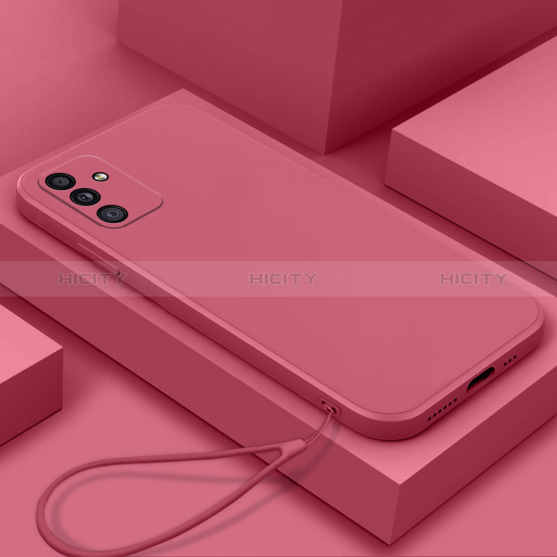 Custodia Silicone Ultra Sottile Morbida 360 Gradi Cover S02 per Samsung Galaxy A15 5G Rosa Caldo