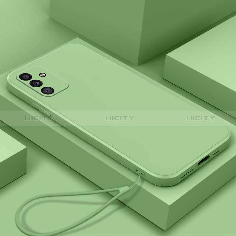 Custodia Silicone Ultra Sottile Morbida 360 Gradi Cover S02 per Samsung Galaxy A15 5G Verde Pastello