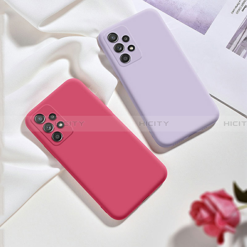 Custodia Silicone Ultra Sottile Morbida 360 Gradi Cover S02 per Samsung Galaxy A32 5G