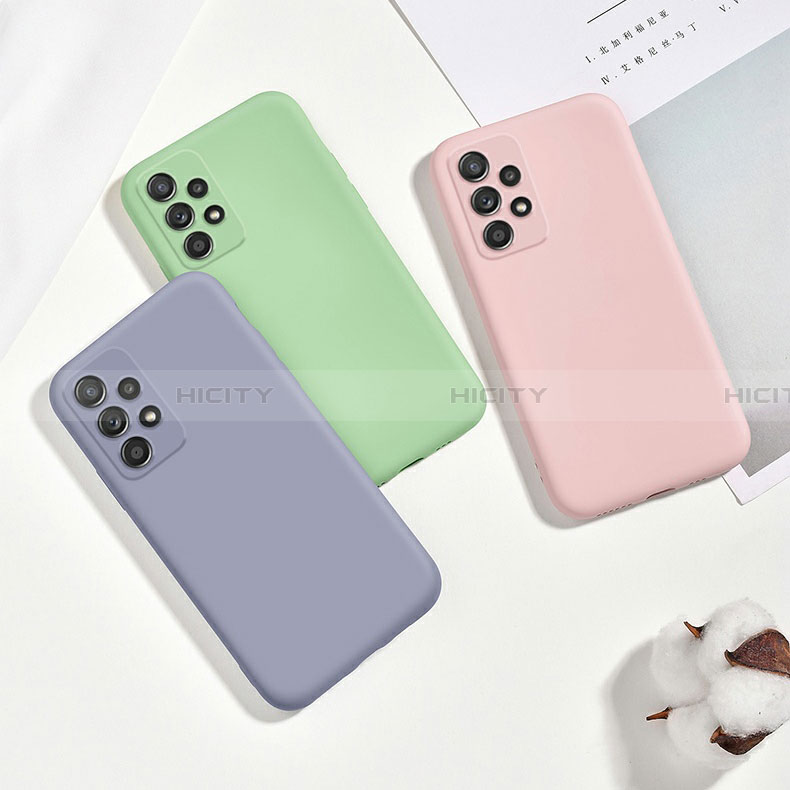 Custodia Silicone Ultra Sottile Morbida 360 Gradi Cover S02 per Samsung Galaxy A32 5G