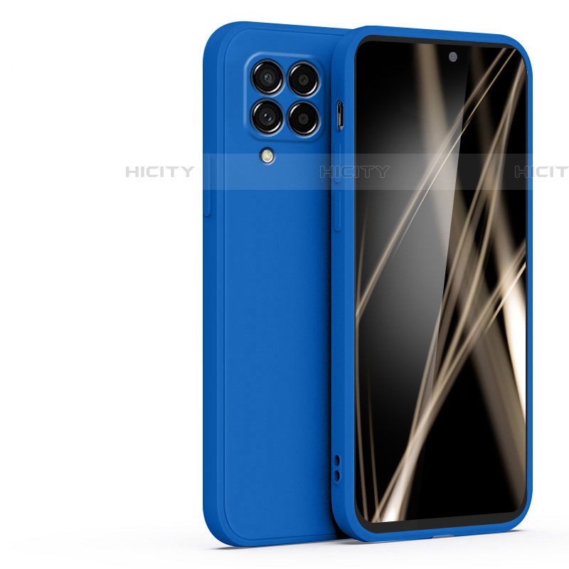 Custodia Silicone Ultra Sottile Morbida 360 Gradi Cover S02 per Samsung Galaxy F62 5G Blu