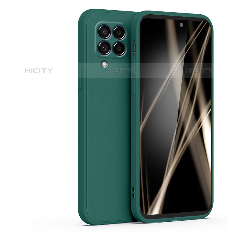 Custodia Silicone Ultra Sottile Morbida 360 Gradi Cover S02 per Samsung Galaxy M62 4G Verde Notte