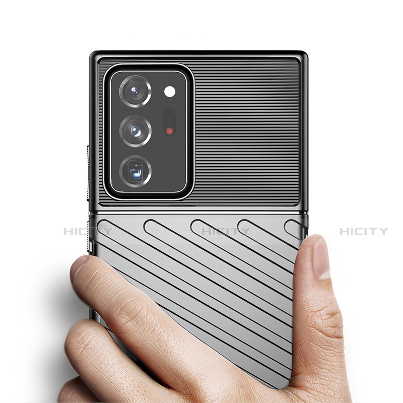 Custodia Silicone Ultra Sottile Morbida 360 Gradi Cover S02 per Samsung Galaxy Note 20 Ultra 5G