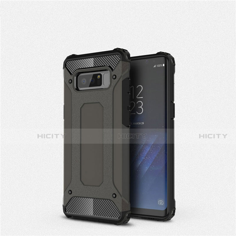 Custodia Silicone Ultra Sottile Morbida 360 Gradi Cover S02 per Samsung Galaxy Note 8 Duos N950F
