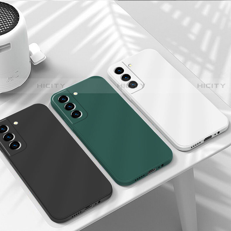 Custodia Silicone Ultra Sottile Morbida 360 Gradi Cover S02 per Samsung Galaxy S22 Plus 5G