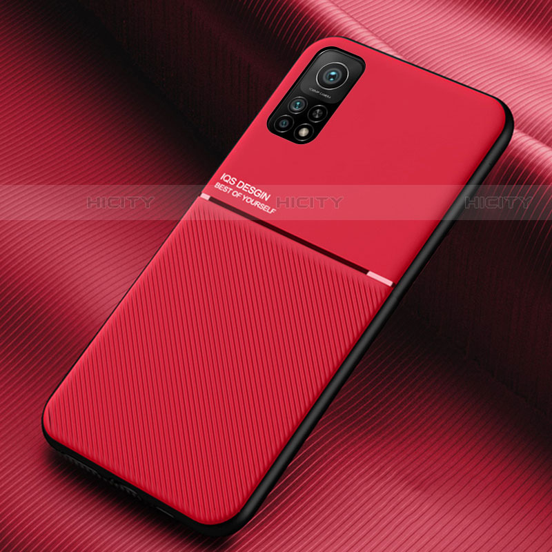 Custodia Silicone Ultra Sottile Morbida 360 Gradi Cover S02 per Xiaomi Redmi K30S 5G Rosso