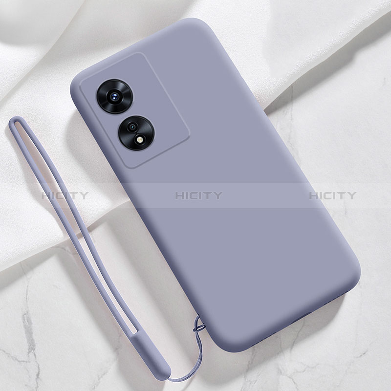 Custodia Silicone Ultra Sottile Morbida 360 Gradi Cover S03 per Oppo A78 5G