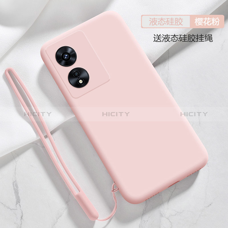 Custodia Silicone Ultra Sottile Morbida 360 Gradi Cover S03 per Oppo A78 5G