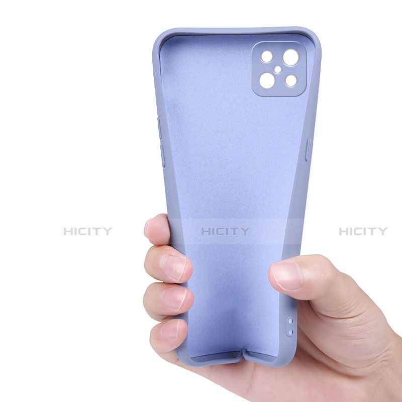 Custodia Silicone Ultra Sottile Morbida 360 Gradi Cover S03 per Oppo A92s 5G