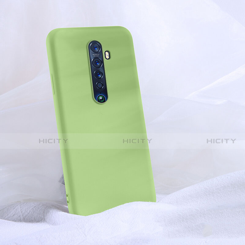 Custodia Silicone Ultra Sottile Morbida 360 Gradi Cover S03 per Oppo Reno2 Verde