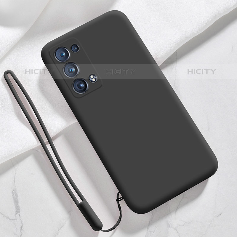 Custodia Silicone Ultra Sottile Morbida 360 Gradi Cover S03 per Oppo Reno6 Pro 5G