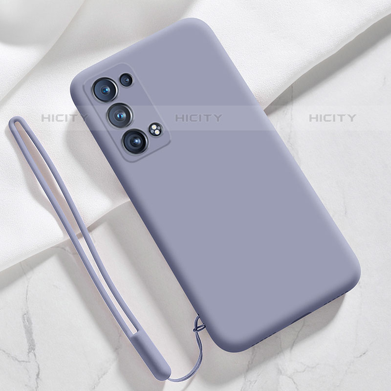 Custodia Silicone Ultra Sottile Morbida 360 Gradi Cover S03 per Oppo Reno6 Pro 5G