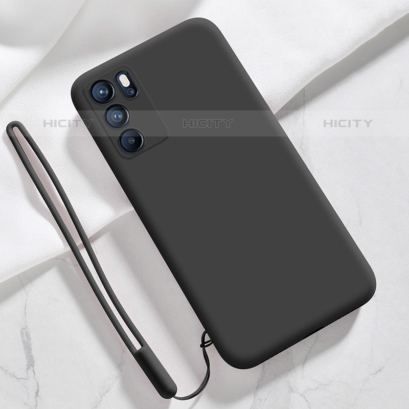 Custodia Silicone Ultra Sottile Morbida 360 Gradi Cover S03 per Oppo Reno6 Pro 5G India