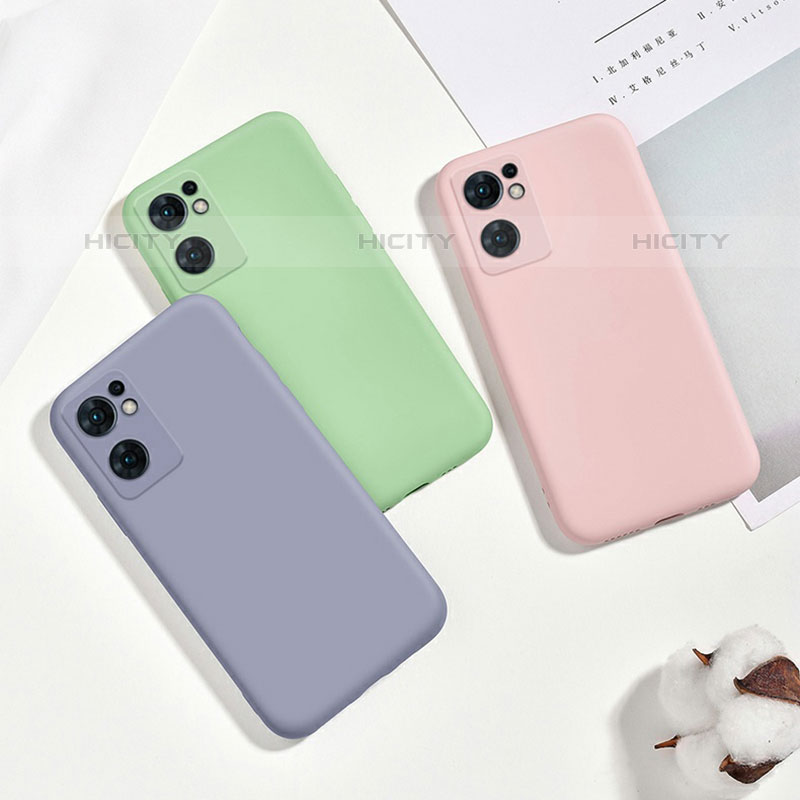 Custodia Silicone Ultra Sottile Morbida 360 Gradi Cover S03 per Oppo Reno7 SE 5G