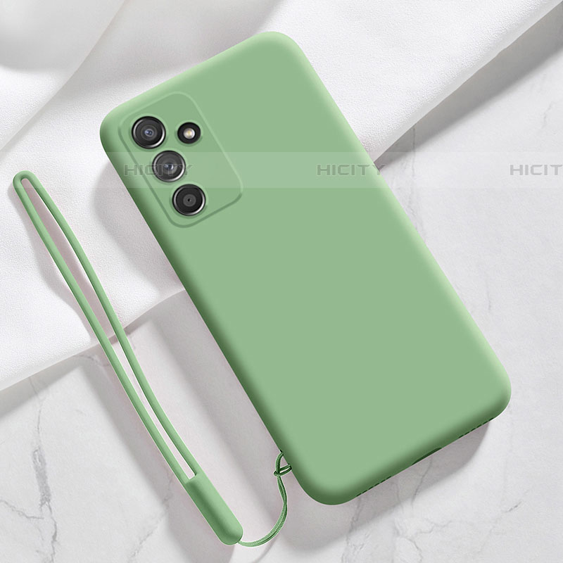 Custodia Silicone Ultra Sottile Morbida 360 Gradi Cover S03 per Samsung Galaxy A05s Verde