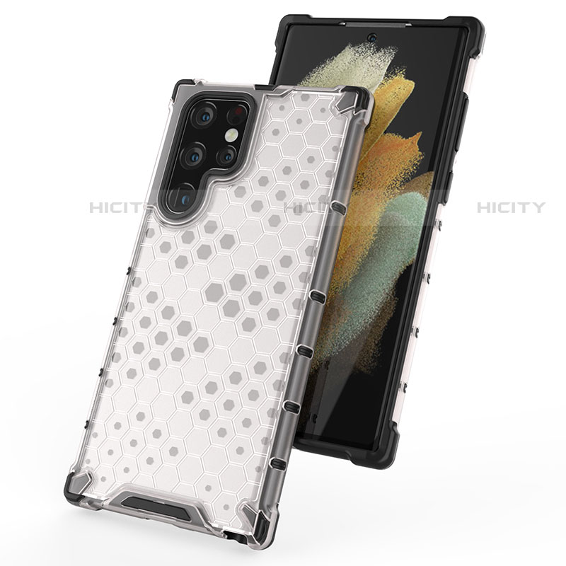 Custodia Silicone Ultra Sottile Morbida 360 Gradi Cover S03 per Samsung Galaxy S21 Ultra 5G