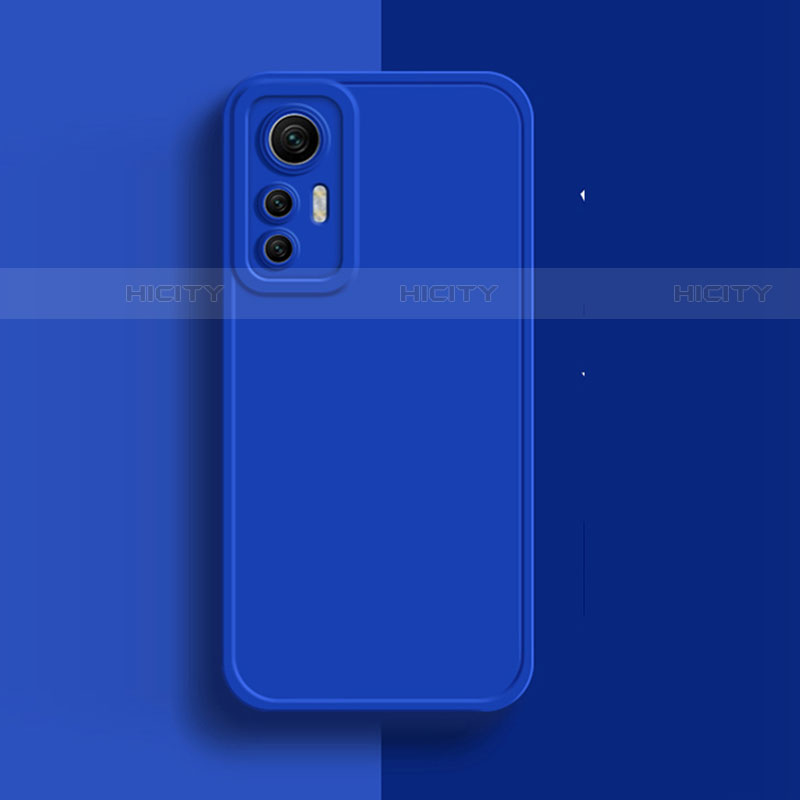 Custodia Silicone Ultra Sottile Morbida 360 Gradi Cover S03 per Xiaomi Mi 12S 5G Blu