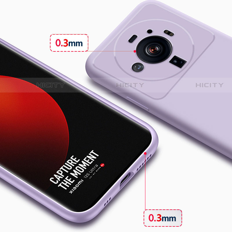 Custodia Silicone Ultra Sottile Morbida 360 Gradi Cover S03 per Xiaomi Mi 12S Ultra 5G