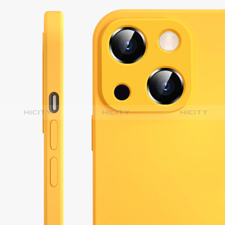 Custodia Silicone Ultra Sottile Morbida 360 Gradi Cover S04 per Apple iPhone 15
