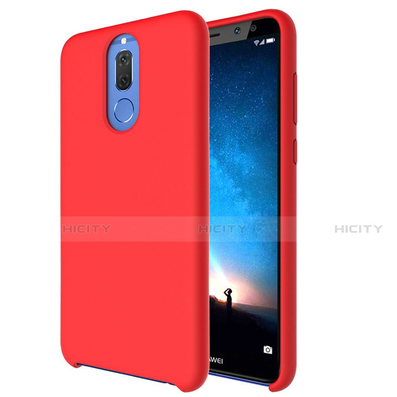 Custodia Silicone Ultra Sottile Morbida 360 Gradi Cover S04 per Huawei G10 Rosso