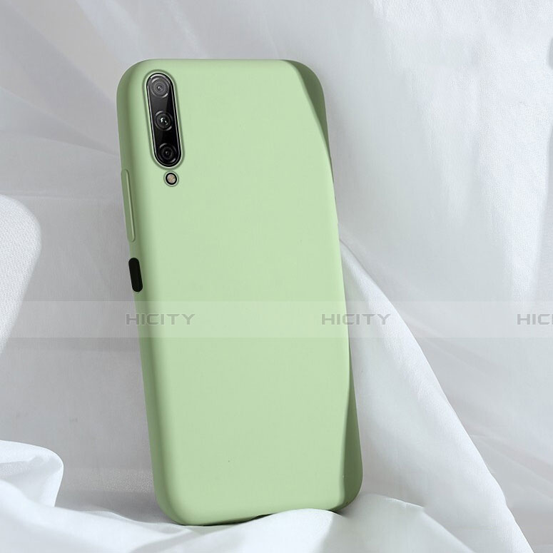 Custodia Silicone Ultra Sottile Morbida 360 Gradi Cover S04 per Huawei Honor 9X Pro Verde