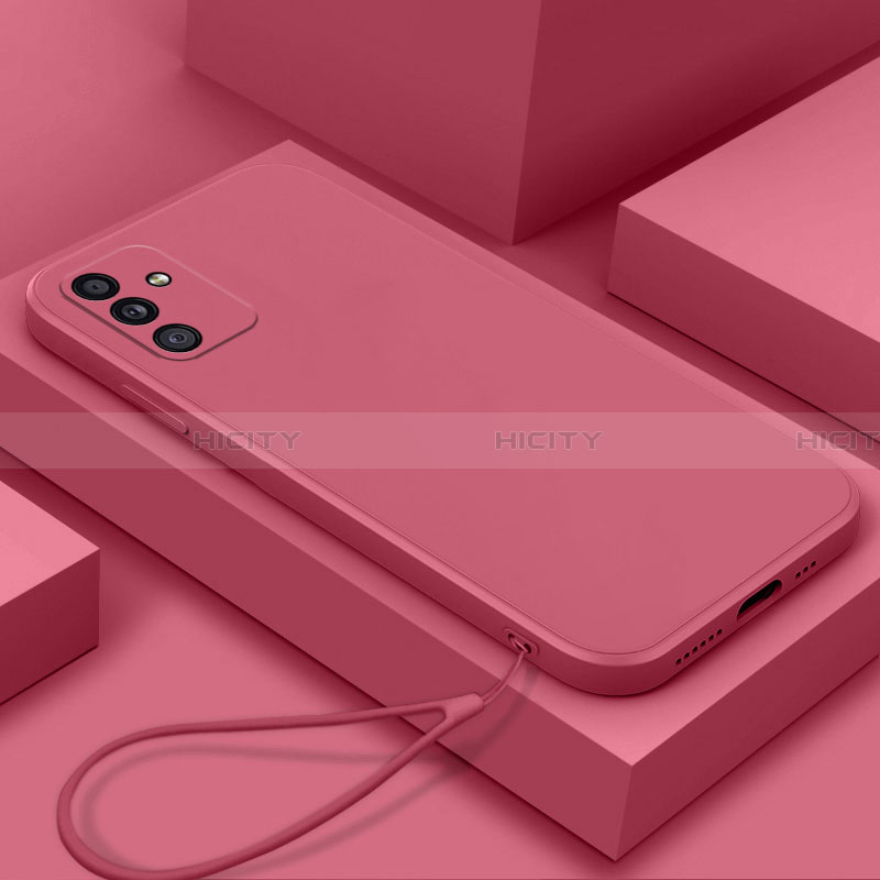 Custodia Silicone Ultra Sottile Morbida 360 Gradi Cover S04 per Samsung Galaxy A13 5G Rosa Caldo