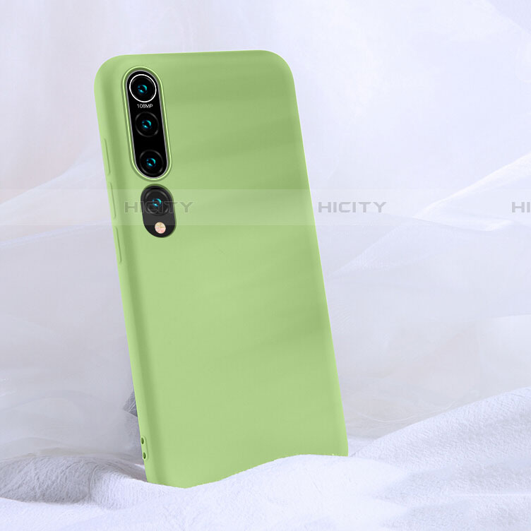 Custodia Silicone Ultra Sottile Morbida 360 Gradi Cover S04 per Xiaomi Mi 10 Verde