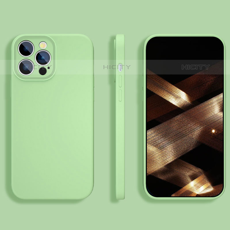 Custodia Silicone Ultra Sottile Morbida 360 Gradi Cover S05 per Apple iPhone 15 Pro
