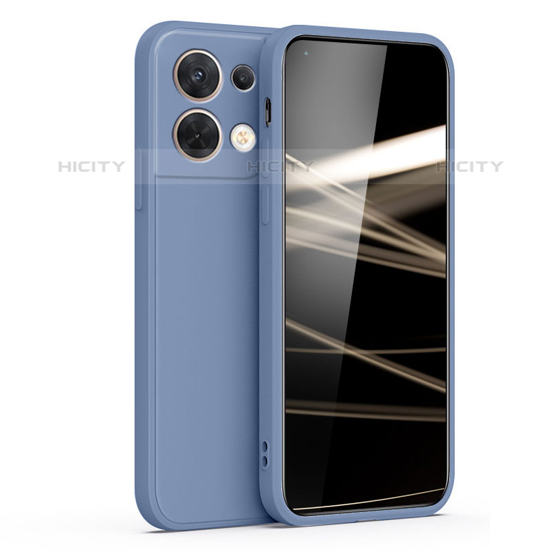 Custodia Silicone Ultra Sottile Morbida 360 Gradi Cover S05 per Oppo Reno8 Pro 5G